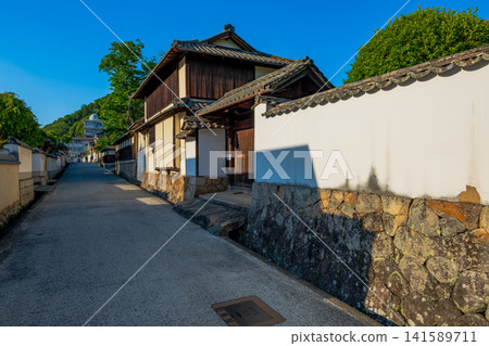 岡山縣高橋市備中高橋:武士住宅的城鎮景觀 岡山縣高橋市備中高橋:武士住宅的城鎮景觀 141589711