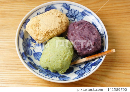 三色萩(日式甜點) 三色萩(日式甜點) 141589790
