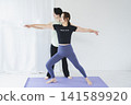 One-on-one yoga lessons with a female instructor 141589920