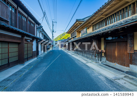 岡山縣高橋市本町街街景 岡山縣高橋市本町街街景 141589943
