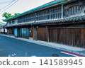 Streetscape of Honmachi Street, Takahashi City, Okayama Prefecture 141589945