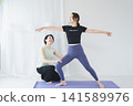 One-on-one yoga lessons with a female instructor 141589976