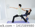 One-on-one yoga lessons with a female instructor 141589980