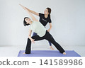 One-on-one yoga lessons with a female instructor 141589986