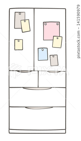 refrigerator refrigerator 141590979