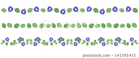 Butterfly Pea Line 3-Piece Set Butterfly Pea Line 3-Piece Set 141591433