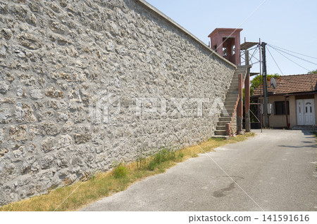 Jusovaca prison in Podgorica, Montenegro Jusovaca prison in Podgorica, Montenegro 141591616