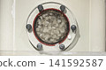 Industrial water filtration system with bio media for cleaning 141592587