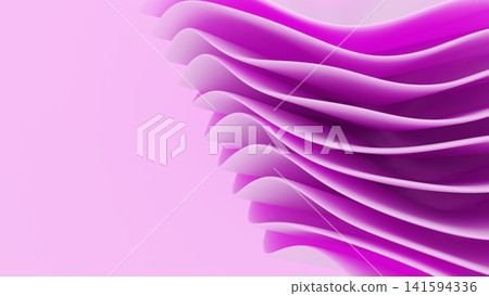 Creative abstract backdrop featuring a detailed composition of soft undulating fabric rings. Creative abstract backdrop featuring a detailed composition of soft undulating fabric rings. 141594336