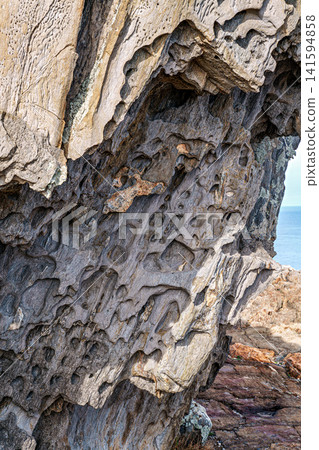 Exploring the Cap De Creus, close to Cadaques in Catalonia, Spain. Rocky beach, turquoise waters and lovely scenery Exploring the Cap De Creus, close to Cadaques in Catalonia, Spain. Rocky beach, turquoise waters and lovely scenery 141594858
