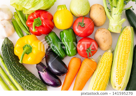 Assorted fresh vegetables 141595270