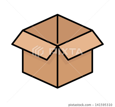 open box icon without background open box icon without background 141595310
