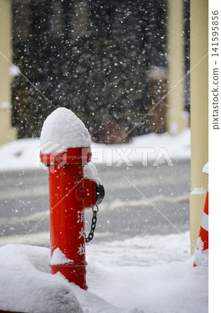 Snowy Hida Takayama - Fire Hydrant Snowy Hida Takayama - Fire Hydrant 141595856