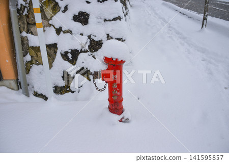 Snowy Hida Takayama - Fire Hydrant Snowy Hida Takayama - Fire Hydrant 141595857