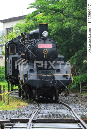 Wakasa Railway's C12-167 locomotive, which has been restored using compressed air drive and is now active in SL (steam locomotive) experience drives (photographed on June 20, 2026). Wakasa Railway's C12-167 locomotive, which has been restored using compressed air drive and is now active in SL (steam locomotive) experience drives (photographed on June 20, 2026). 141596047