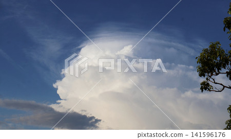 七月,白雲和天空 七月,白雲和天空 141596176