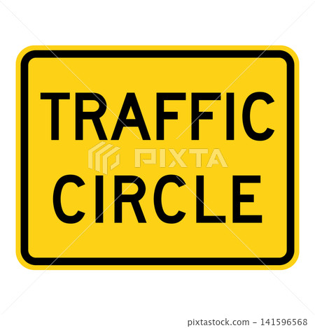 American road signs: roundabouts American road signs: roundabouts 141596568