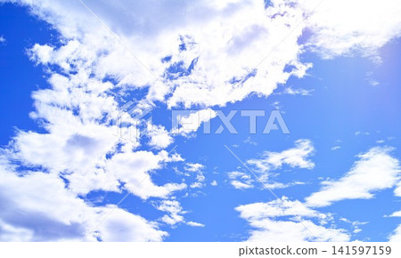 Blue sky and cloud image Blue sky and cloud image 141597159