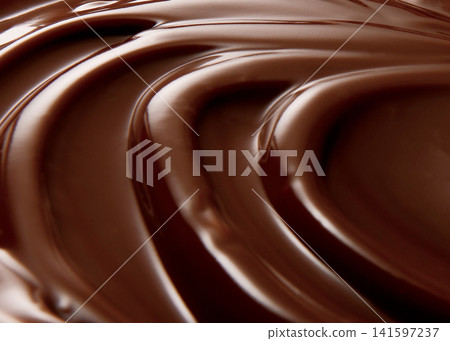 Melted chocolate Melted chocolate 141597237