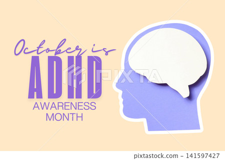 Colorful design promotes ADHD awareness during October 141597427