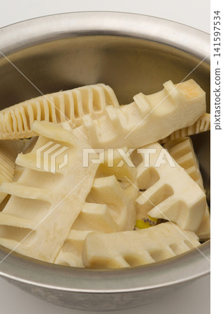 bamboo shoots, vegetable, ingredient 141597534