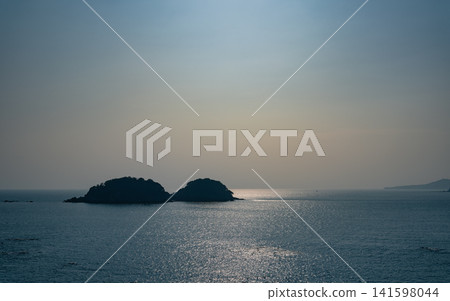 日落時的海景 日落時的海景 141598044