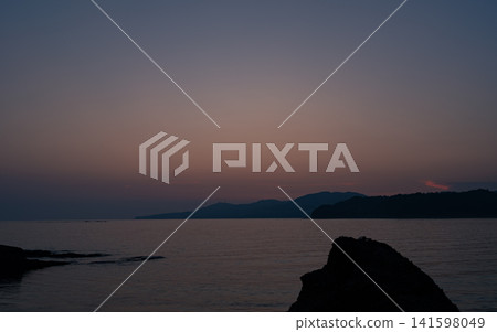 日落時的海景 日落時的海景 141598049