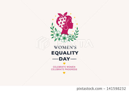 Womens Equality Day Floral Female Empowerment Design Womens Equality Day Floral Female Empowerment Design 141598232