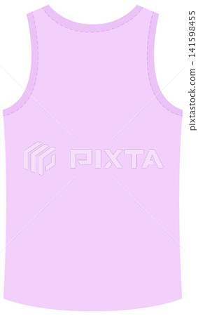 Pastel Purple Sleeveless Tank Top Vector Illustration Mockup Pastel Purple Sleeveless Tank Top Vector Illustration Mockup 141598455