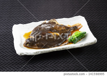 Braised flounder Braised flounder 141598995