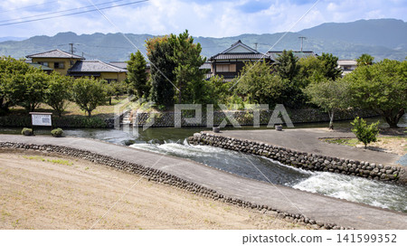 The scenery of Minami-Shinkawa in Asakura City, the Goshoya Ruins, and Kakuma Tenbin. The scenery of Minami-Shinkawa in Asakura City, the Goshoya Ruins, and Kakuma Tenbin. 141599352