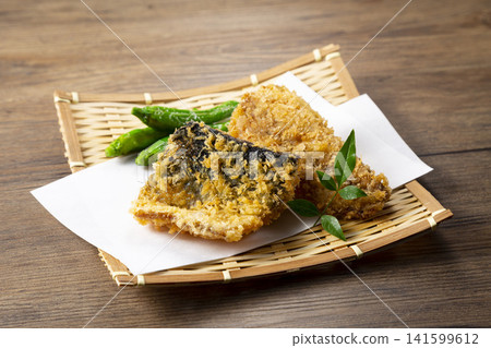 Fried mackerel Fried mackerel 141599612