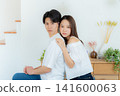 年輕情侶的美麗形象 141600063