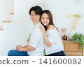 年輕情侶的美麗形象 141600082