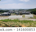 Rural landscape seen from hill 141600853