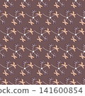 Flower seamless pattern, beauty floral decoration for background and wallpaper 141600854