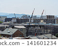Construction site crane 141601234