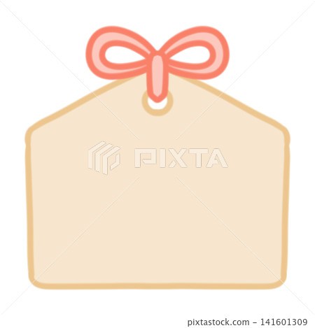 Simple New Year's icon material: Ema (votive tablet) Simple New Year's icon material: Ema (votive tablet) 141601309