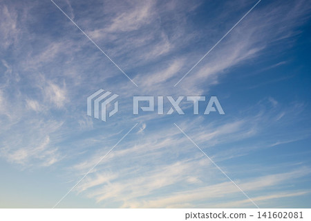 初夏傍晚的天空飄著雲 16 初夏傍晚的天空飄著雲 16 141602081