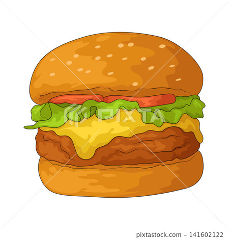 Illustration of Burger 141602122