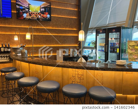 Luxury bar counter at Hanoi Noi Bai Airport Luxury bar counter at Hanoi Noi Bai Airport 141602346