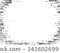 Dirty grunge background. The monochrome texture surface is covered with scratches 141602699