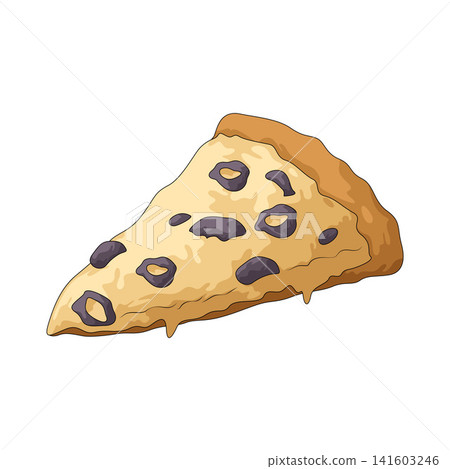 Illustration of Olives Pizza Illustration of Olives Pizza 141603246