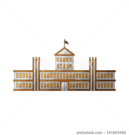 Illustration of City Hall Illustration of City Hall 141603466