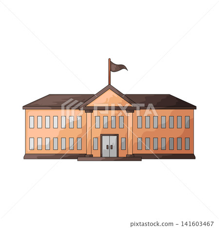 Illustration of Town Hall Illustration of Town Hall 141603467