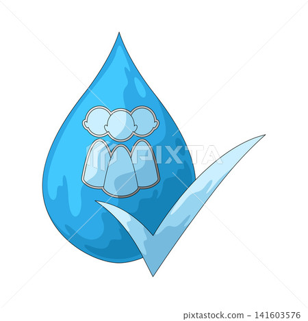 Illustration of Water Service Illustration of Water Service 141603576