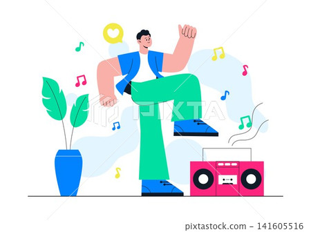 Viral Tunes Vector Illustration Featuring Music Streaming App, Trending Audio Tracks, Mobile Listening, Social Media Sharing and Digital Entertainment Viral Tunes Vector Illustration Featuring Music Streaming App, Trending Audio Tracks, Mobile Listening, Social Media Sharing and Digital Entertainment 141605516
