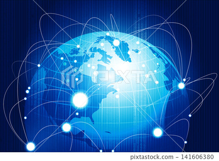 Global communication network Global communication network 141606380