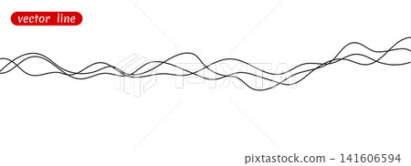 Pattern cable curve with squiggle continuous line for squiggly long wavy. Set bounce vector with horizontal wiggly swirl for banner hand wire. Chaotic graphic spiral with messy abstract rope. Pattern cable curve with squiggle continuous line for squiggly long wavy. Set bounce vector with horizontal wiggly swirl for banner hand wire. Chaotic graphic spiral with messy abstract rope. 141606594