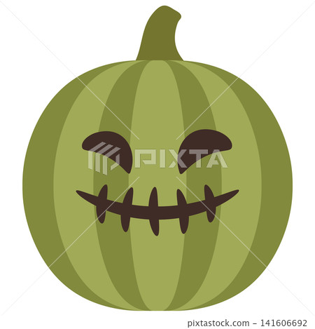 Halloween pumpkins, green jack-o'-lanterns Halloween pumpkins, green jack-o'-lanterns 141606692